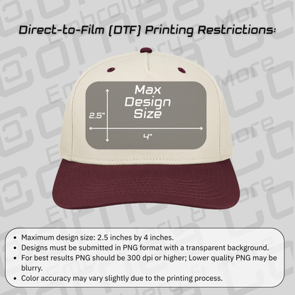 Two-tone Hat - Design Your Own