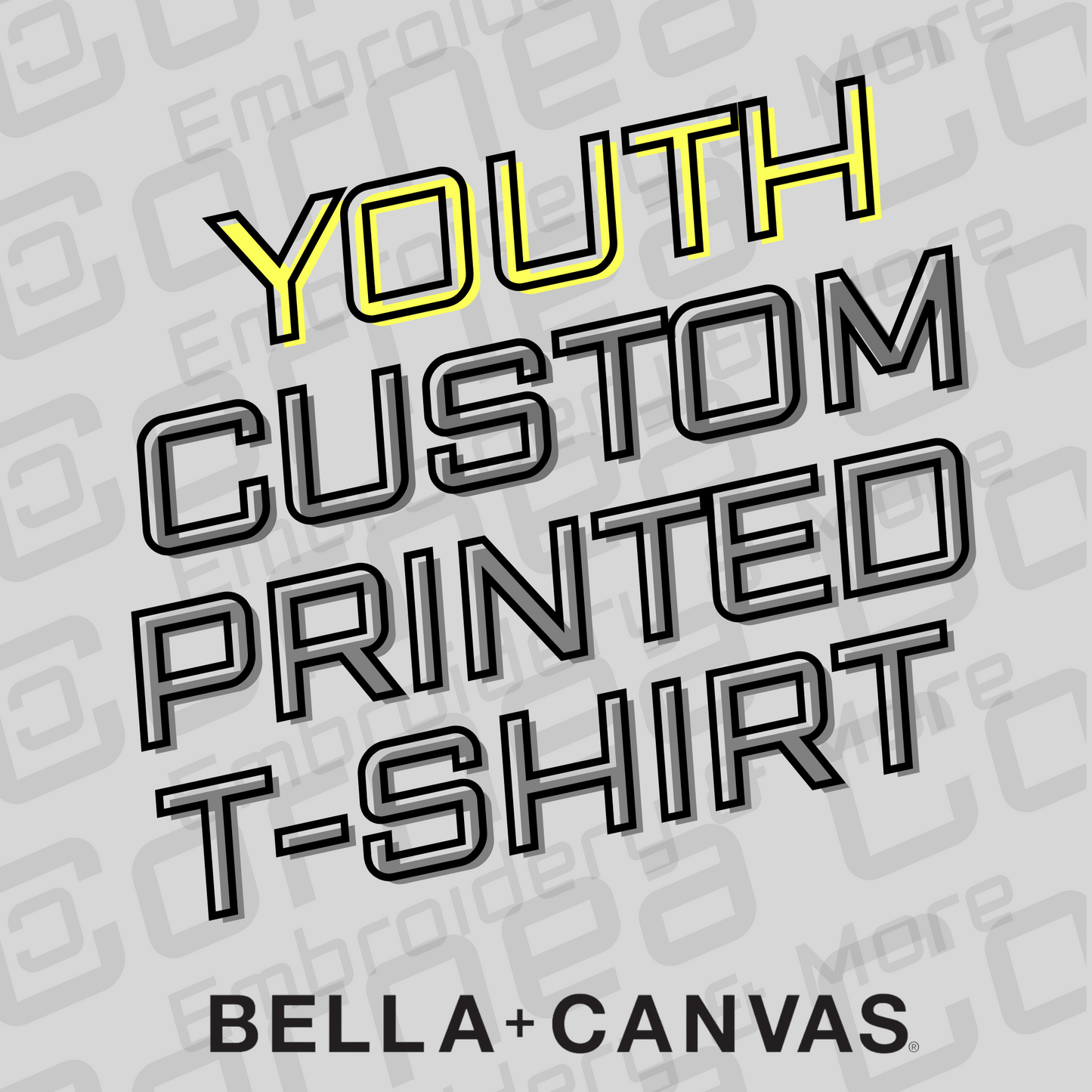 Bella + Canvas - Custom Youth T-Shirt