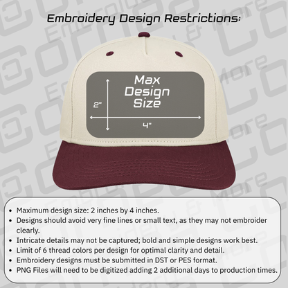 Two-tone Hat - Design Your Own