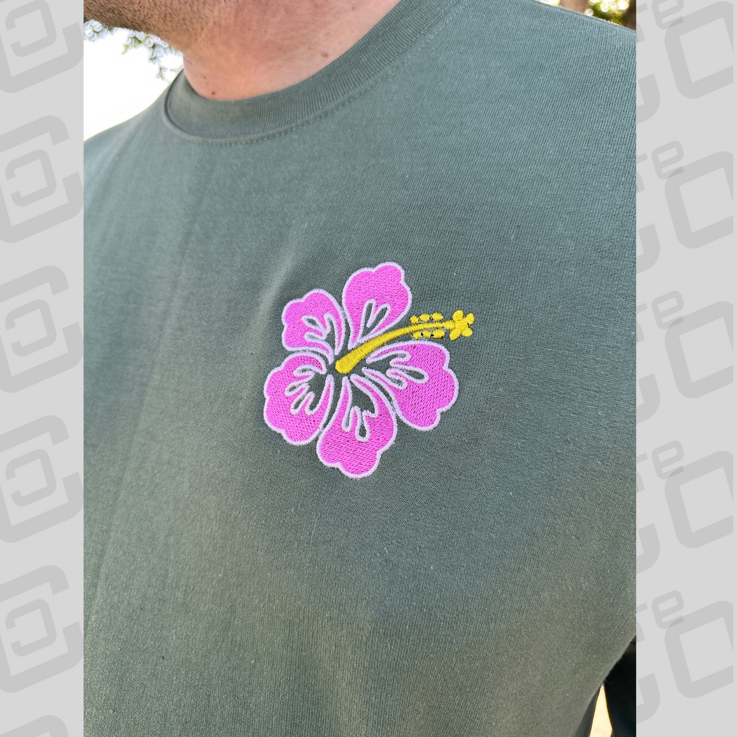 Hibiscus Crewneck Sweatshirt