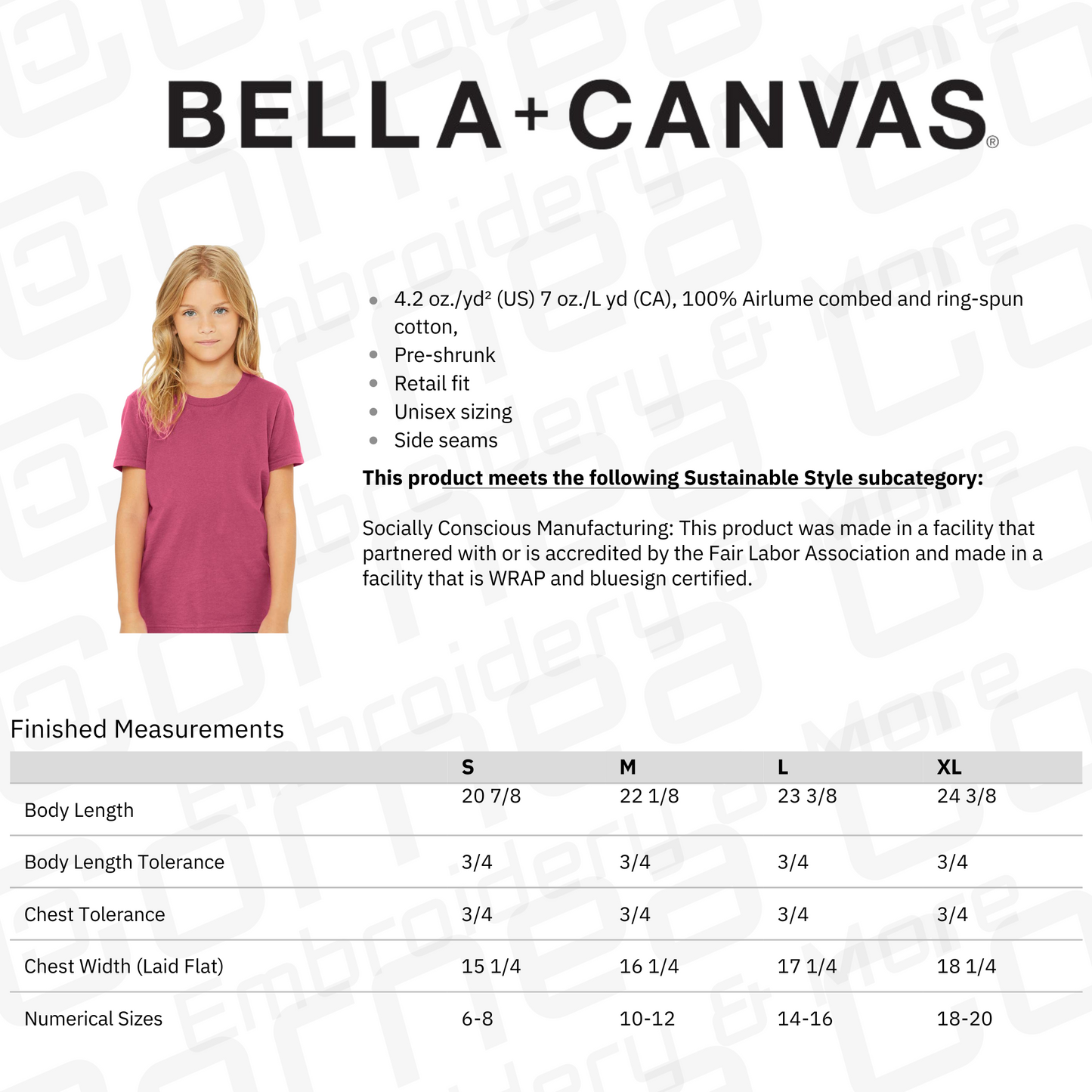 Bella + Canvas - Custom Youth T-Shirt